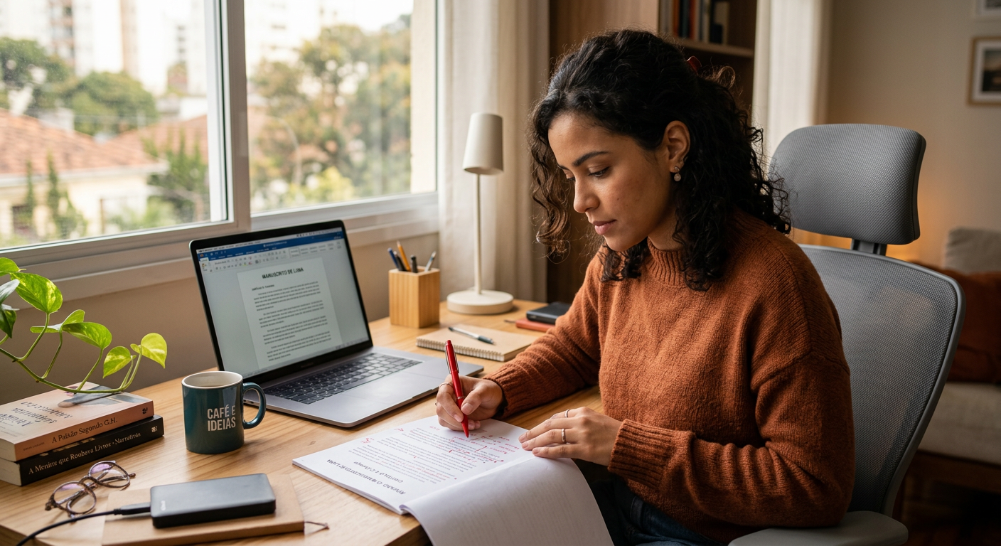 Como usar IA para revisar seu texto antes de mandar pro editor